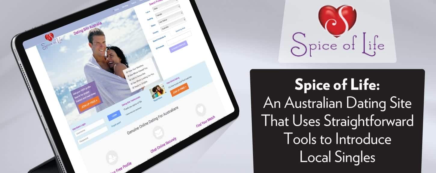 Spice of Life: An Australian Dating Site That Straightforward Tools to Local Singles - [Dating News]