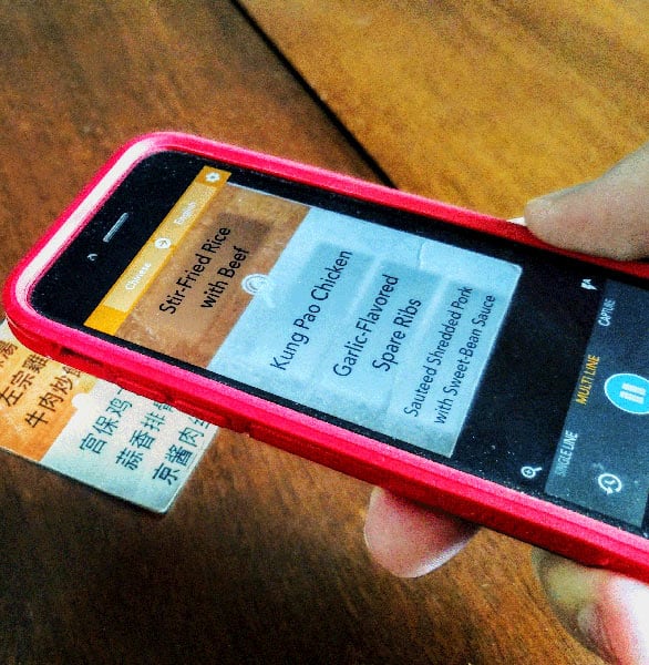 Photo of Waygo on a phone Photo of Waygo on a phone