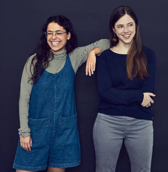 Photo of Alexandra Fine and Janet Lieberman, Co-Founders of Dame Products Photo of Alexandra Fine and Janet Lieberman, Co-Founders of Dame Products