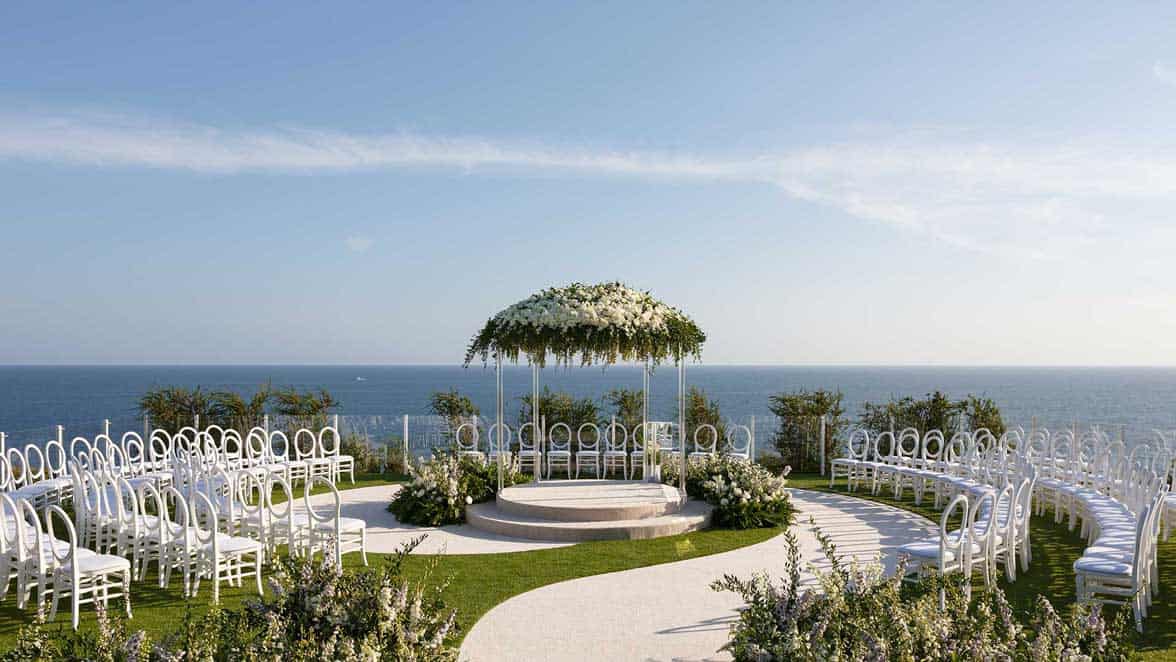 Photo of wedding planned by Colin Cowie Photo of wedding planned by Colin Cowie