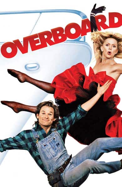 "Overboard" movie poster "Overboard" movie poster
