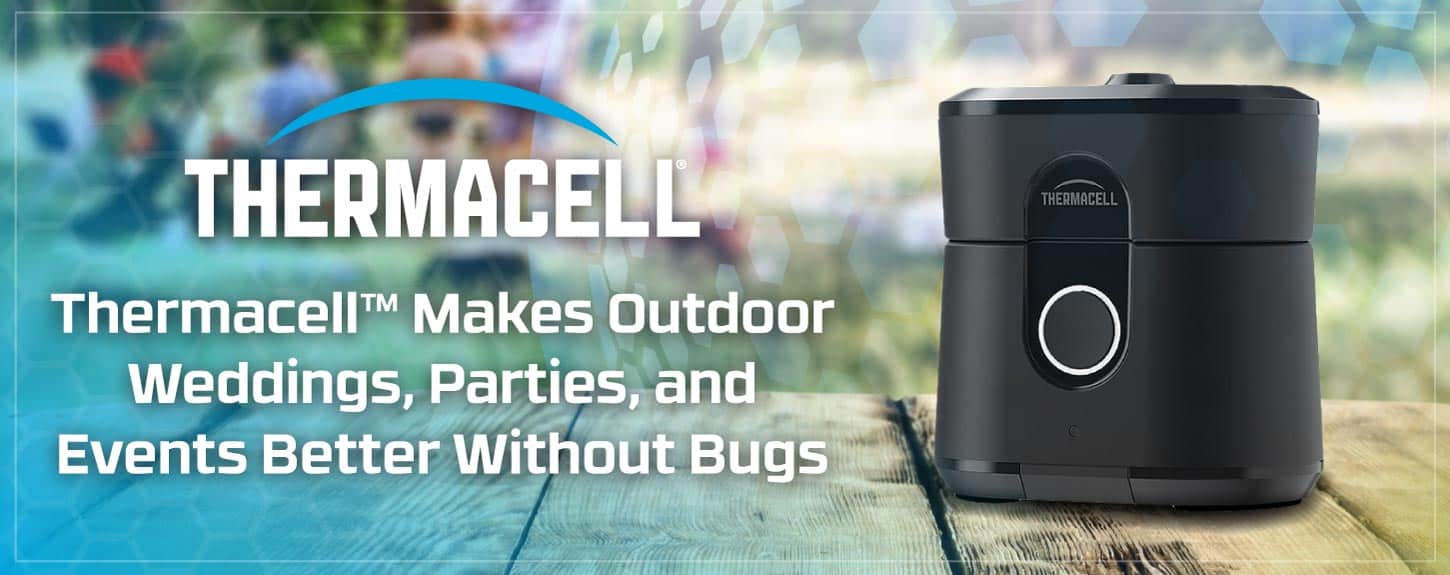 Thermacell™ Makes Outdoor Weddings, Parties, and Events Better Without Bugs Thermacell™ Makes Outdoor Weddings, Parties, and Events Better Without Bugs