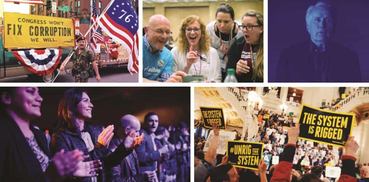 Collage of RepresentUs photos Collage of RepresentUs photos