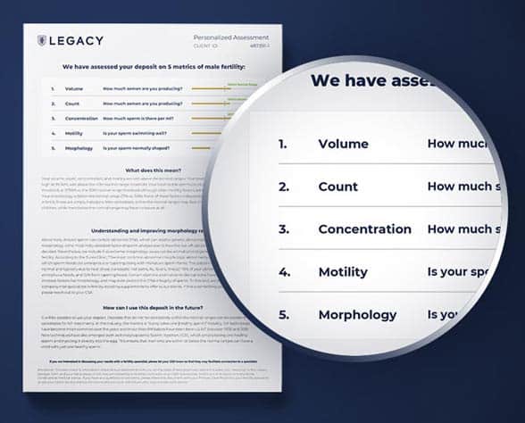 Screenshot of Legacy sample analysis Screenshot of Legacy sample analysis