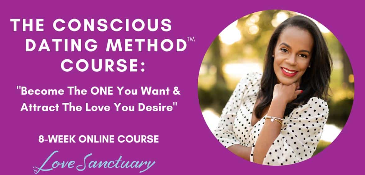 Screenshot of the Conscious Dating Method course Screenshot of the Conscious Dating Method course