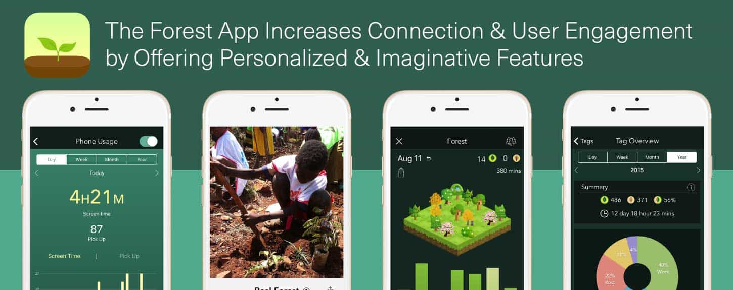 The Forest App Increases Connection & User Engagement by Offering
